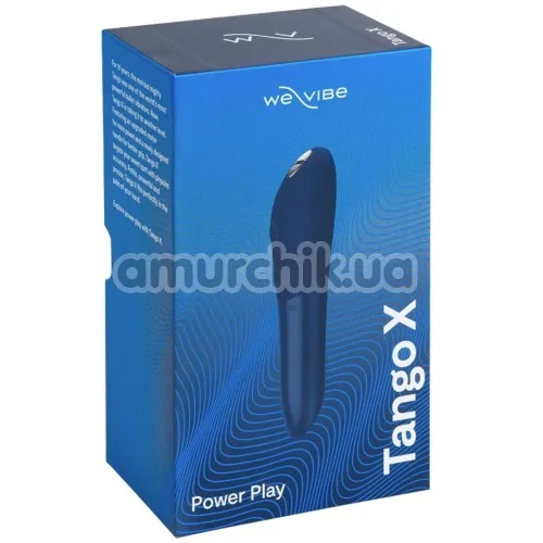 Вібратор We-Vibe Tango X (ві вайб танго ікс синій)