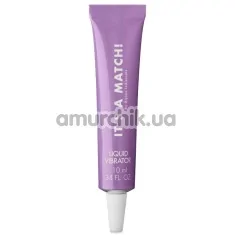 Збуджуючий гель з ефектом вібрації Bijoux Indiscrets Liquid Vibrator It's A Match, 10 мл - Фото №1