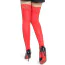 Чулки Star Night PU Leather Thigh High Stockings, красные - Фото №3