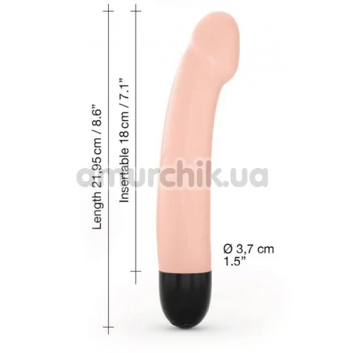 Вибратор для точки G Dorcel Real Vibration 2.0 М, телесный
