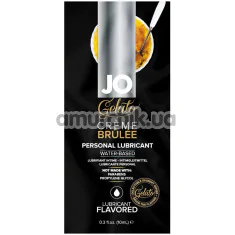 Оральний лубрикант JO Gelato Creme Brulee - крем-брюле, 10 мл - Фото №1