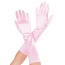 Перчатки Elbow Length Satin Gloves, розовые - Фото №2
