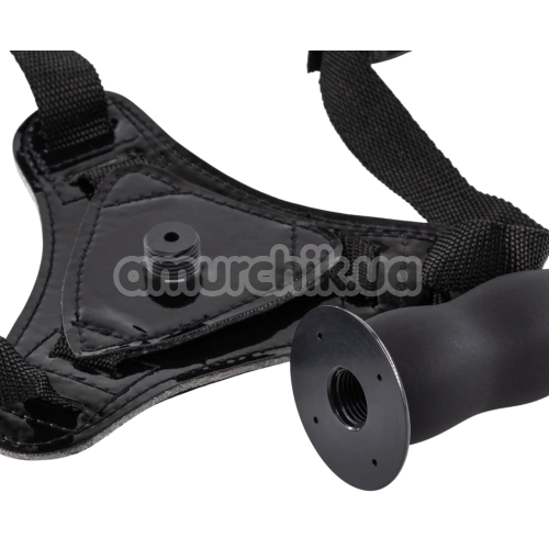 Страпон Crushious Snapper, чорний