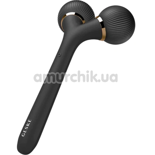 Ультразвуковий масажер Geske Sonic Facial & Body Roller 4 in 1, сірий