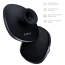 Щетка для тела Geske Body Brush 4 in 1 Suction Mount Metal, черная - Фото №6