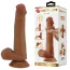 Фалоімітатор Pretty Love Sliding Skin Tallen 8.7, коричневий - Фото №8