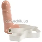 Порожній страпон з мошонкою Strappy Penis Hard-On, 15 см - Фото №1
