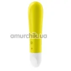 Кліторальний вібратор Satisfyer Ultra Power Bullet 1, жовтий - Фото №1