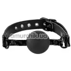 Кляп Sinful Silicone Gag, черный - Фото №1