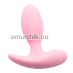 Анальная пробка с вибрацией Outward Wearble Anal Plug, розовая - Фото №1