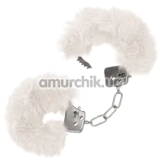 Наручники Ultra Fluffy Furry Cuffs, білі - Фото №1