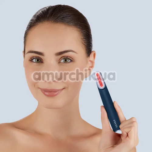 Лифтинг-массажер для лица с поворотной головкой Geske Skin Firming Wand 7 in 1, синий