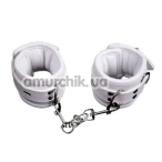 Фиксаторы для ног DS Fetish Ankle Restraints, белые - Фото №1