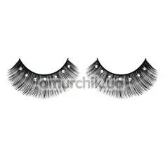 Вії Black-White Rhinestone Eyelashes (модель 485) - Фото №1