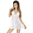 Комплект Passion Free Your Senses Janet Chemise, белый: пеньюар + трусики-стринги - Фото №1