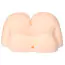 Искусственная вагина и анус с вибрацией Boss Of Toys Vibrating Life-Sized Pussy & Ass XL, телесная - Фото №8