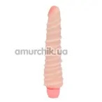 Вибратор Flexi Vibe Sensual Spine 007101G, телесный - Фото №1