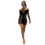 Платье Star Night Erotic Dream Mini Dress, черное - Фото №6