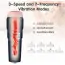 Мастурбатор с вибрацией Hismith Rechargeable Vagina Or Anal Sex Male Masturbator, телесный - Фото №13