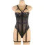 Боди с подвязками Star Night Sexy Lace Strap Teddy, черное - Фото №8