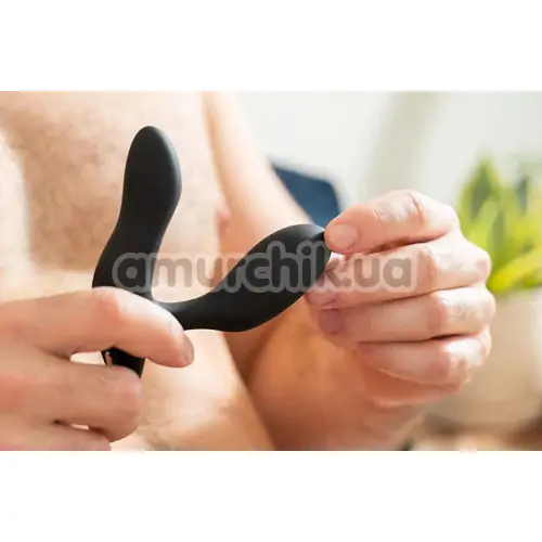 Вибростимулятор простаты We-Vibe Vector+ (ви вайб вектор+ черный)