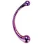 Фалоімітатор Glamour Glass Curved Wand, мультикольоровий - Фото №1