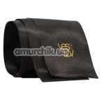 Пов'язка на очі YESforLOV Black Satin Blindfold, чорна - Фото №1