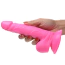 Фаллоимитатор Pop Peckers Dildo With Balls 6.5, розовый - Фото №4