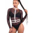 Портупея з шипами Art of Sex Milana Faux Leather, біла - Фото №1