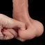 Фалоімітатор LoveToy Sliding-Skin Dong 8.5, тілесний - Фото №22