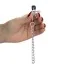 Зажимы для сосков LoveToy Bondage Fetish Tassel Nipple Clamp With Chain, красные - Фото №3
