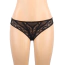 Комплект Star Night Tiny Lace Bow Garter Panty, чорний: пояс для панчіх + трусики- - Фото №5