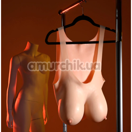 Накладні груди Gender X Undergarments Plate E-Cup, тілесні