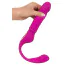 Вибратор клиторальный и для точки G с толчками Javida 3 Function Vibrator, розовый - Фото №8