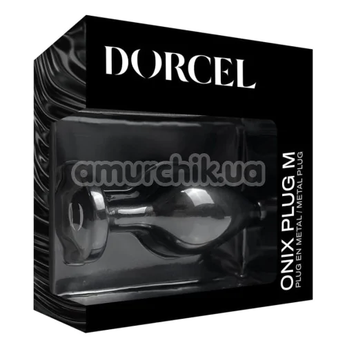 Анальная пробка Dorcel Onix Plug M, черная