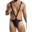 Боді чоловіче Passion Free Your Senses Harry 028, чорне - Фото №1