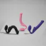 Безремневой страпон Strap-On-Me Silicone Bendable Strap-On XL, розовый - Фото №9