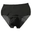 Трусики Sharon Sloane Latex Open Croch Panties, черные - Фото №3