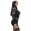 Костюм монахині Leg Avenue Holy Hottie Dress, чорний: сукня + накидка на голову - Фото №4