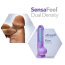 Фалоімітатор Au Naturel Sensa Feel Dildo 8 Inch, світло-коричневий - Фото №7
