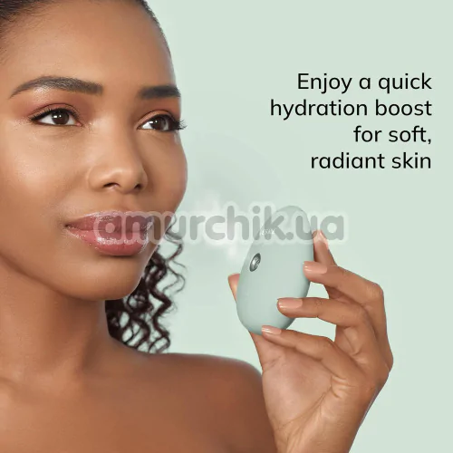 Увлажнитель для кожи лица Geske Facial Hydration Refresher 4 in 1 Oval, зеленый