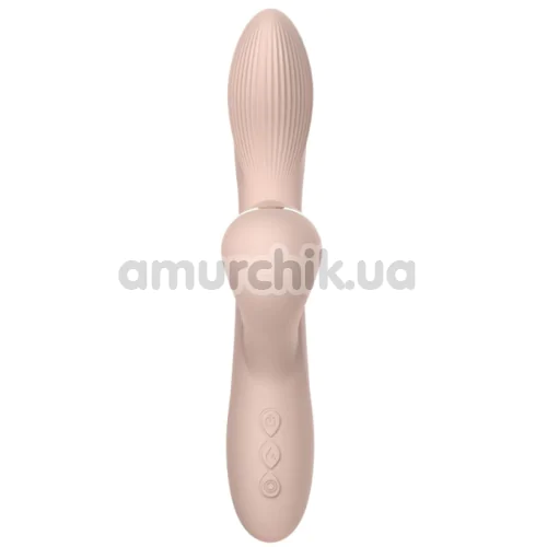Вібратор Boss Series Air Pulsing Massager, рожевий
