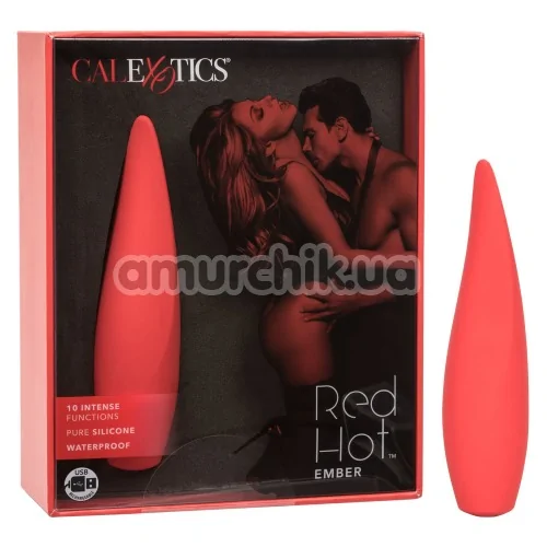 Клиторальный вибратор Red Hot Ember, красный