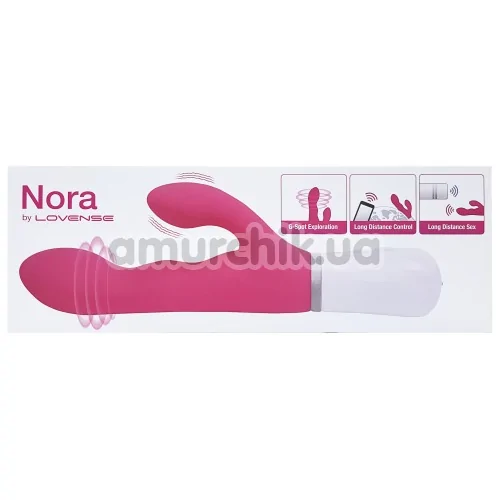 Вібратор Lovense Nora, рожевий