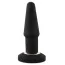 Анальна пробка з вібрацією Apex Large Butt Plug, чорна - Фото №4