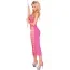 Сукня-сітка Big Spender Seamless Long Dress, рожева - Фото №2