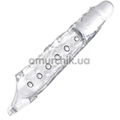 Насадка на пенис Size Matters 3 Inch Clear Extender Sleeve, прозрачная - Фото №1