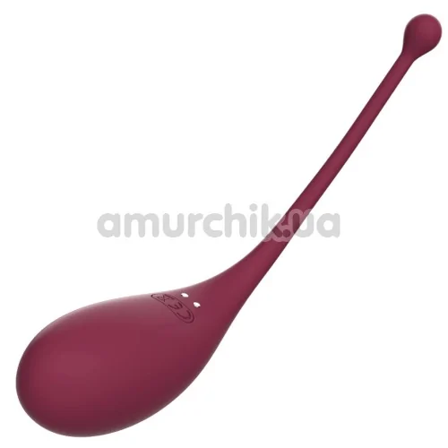 Набор Adrien Lastic Inspiration: Clitoral Suction Stimulator + Vibrating Egg, бордовый