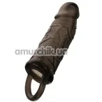 Насадка на пенис XLover Penis Extender 14.5 см, черная - Фото №1