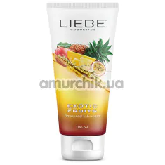 Оральный лубрикант Liebe Cosmetics Exotic Fruits - экзотические фрукты, 100 мл - Фото №1